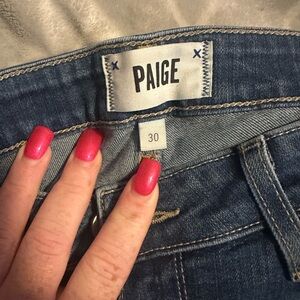 PAIGE Women's Classic Denim Jeans